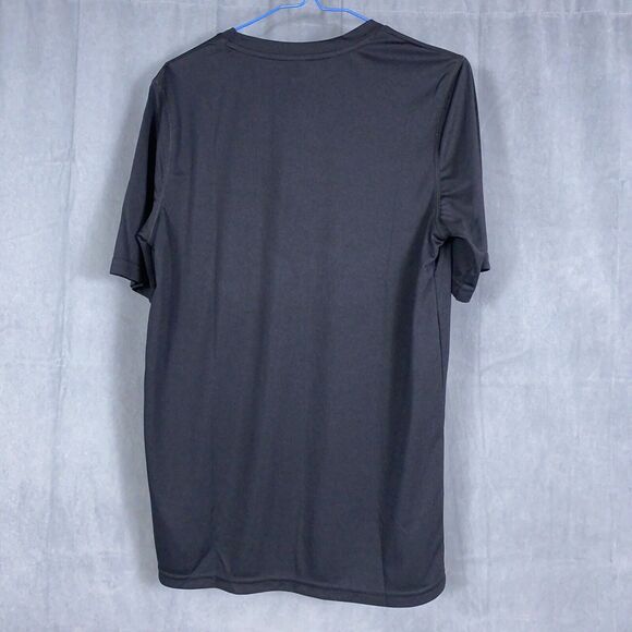 New NFL Las Vegas Raiders Ground Control Dri-Tek Tee Youth 18-20 Black Shirt - Picture 6 of 8